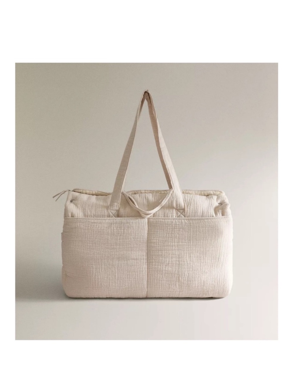 Zara diaper bag